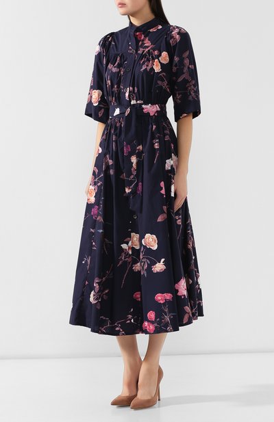 Хлопковое платье DRIES VAN NOTEN, арт. 192-31017-8007, фото 3