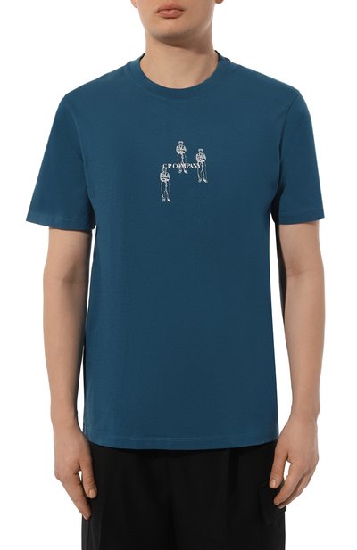 Хлопковая футболка C.P. COMPANY, арт. 16CMTS143A006586W, фото 3