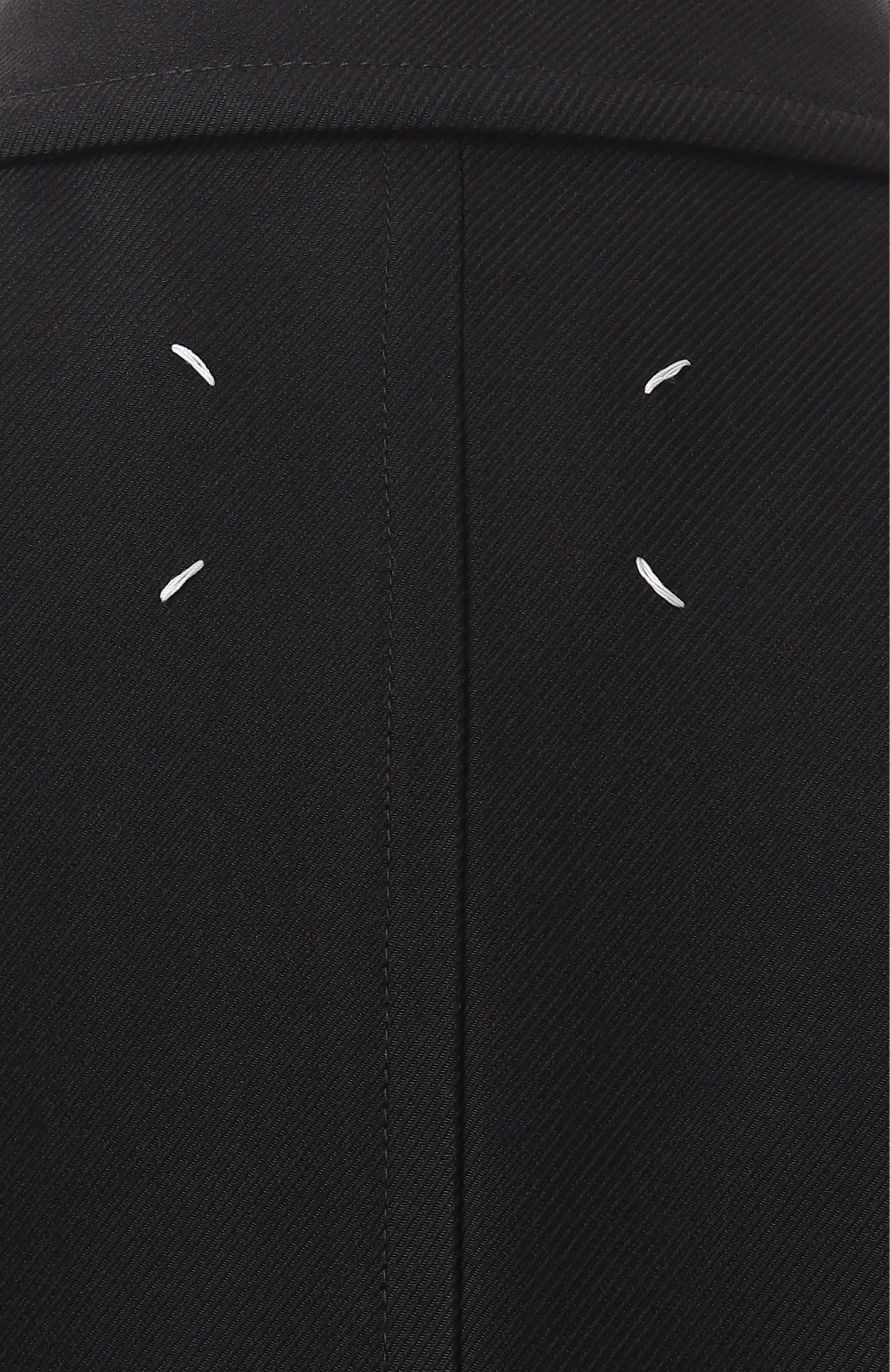 Пальто из шерсти и вискозы MAISON MARGIELA, арт. S51AA0354/M35315, фото 6