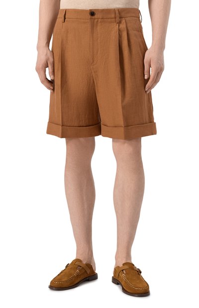 Льняные шорты VALENTINO, арт. 6V3RDE30AKR, фото 3