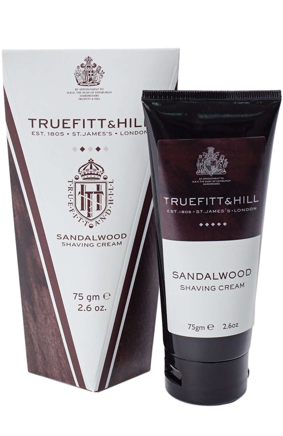 Крем для бритья в тюбике sandalwood TRUEFITT AND HILL, арт. 553, фото 1