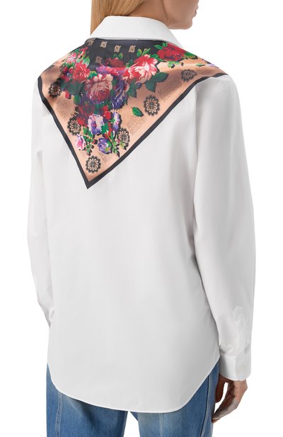 Хлопковая рубашка MOSCHINO, арт. A0220/0531, фото 4