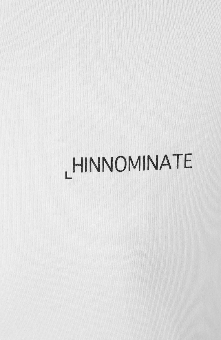 Мужская хлопковый лонгслив HINNOMINATE белого цвета, арт. HMABM01307 | Фото 6 (Рукава: Длинные; Материал внешний: Хлопок; Длина (для топов): Стандартные; Принт: С принтом; Стили: Кэжуэл; Мужское Кросс-КТ: Футболка-одежда; Кросс-КТ: Джерси; Автоматизация ТО: Проставлено; Автоматизация состава: Проставлено; Детали: Без декора)