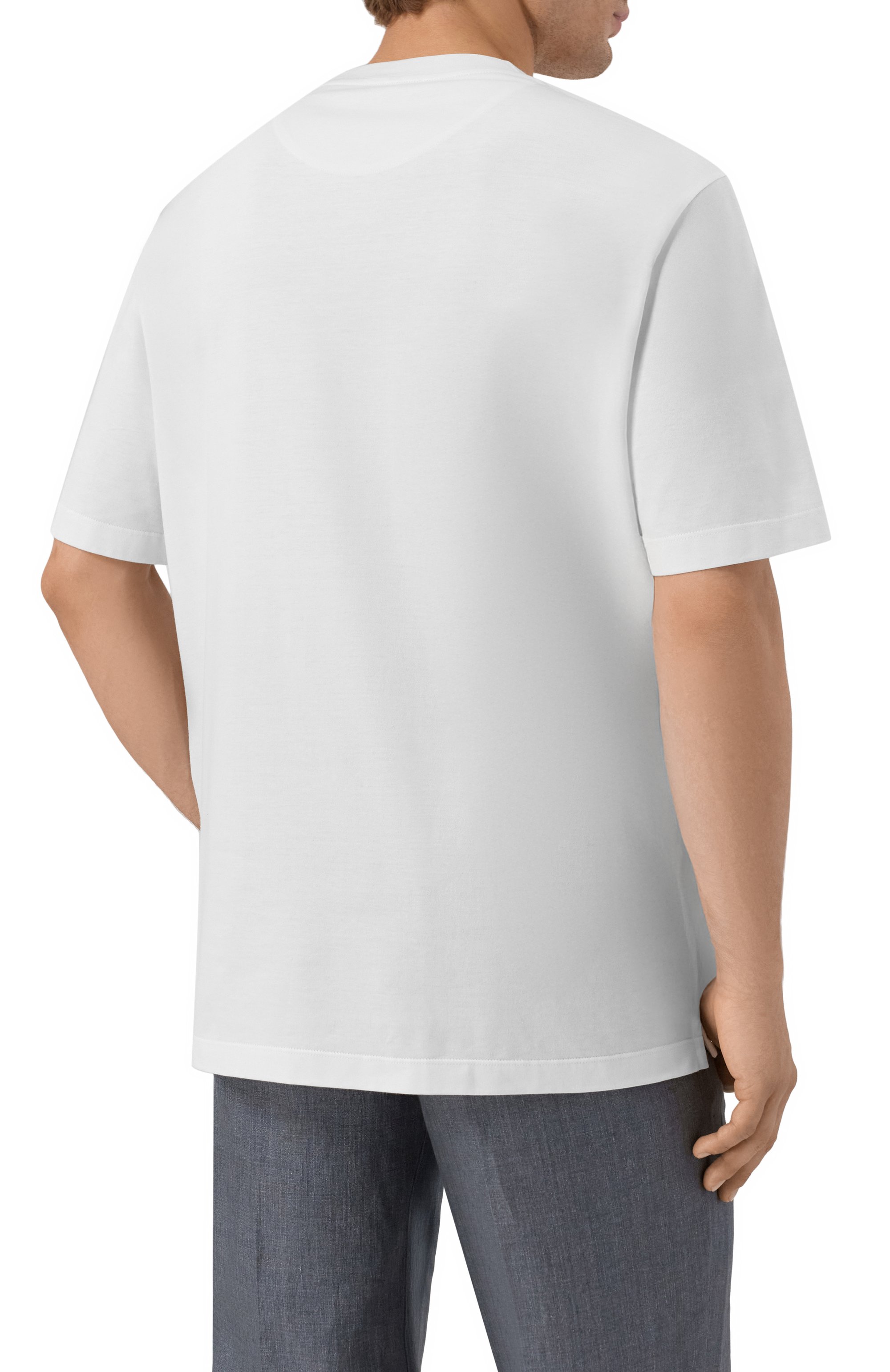 Хлопковая футболка BRIONI, арт. UJSY0L/0D620, фото 4