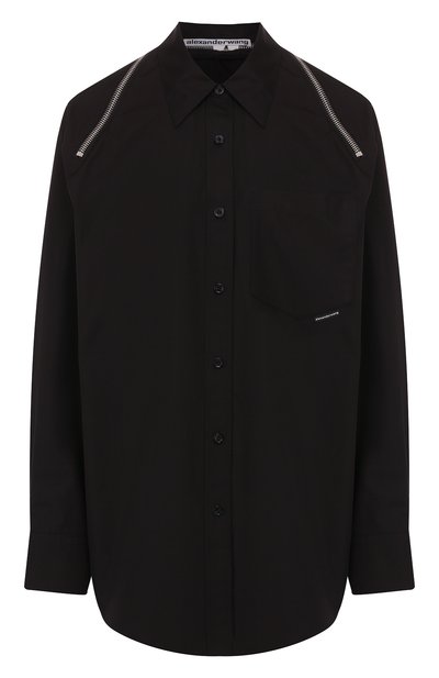 Женская хлопковая рубашка ALEXANDER WANG, арт. 1WC2191263
