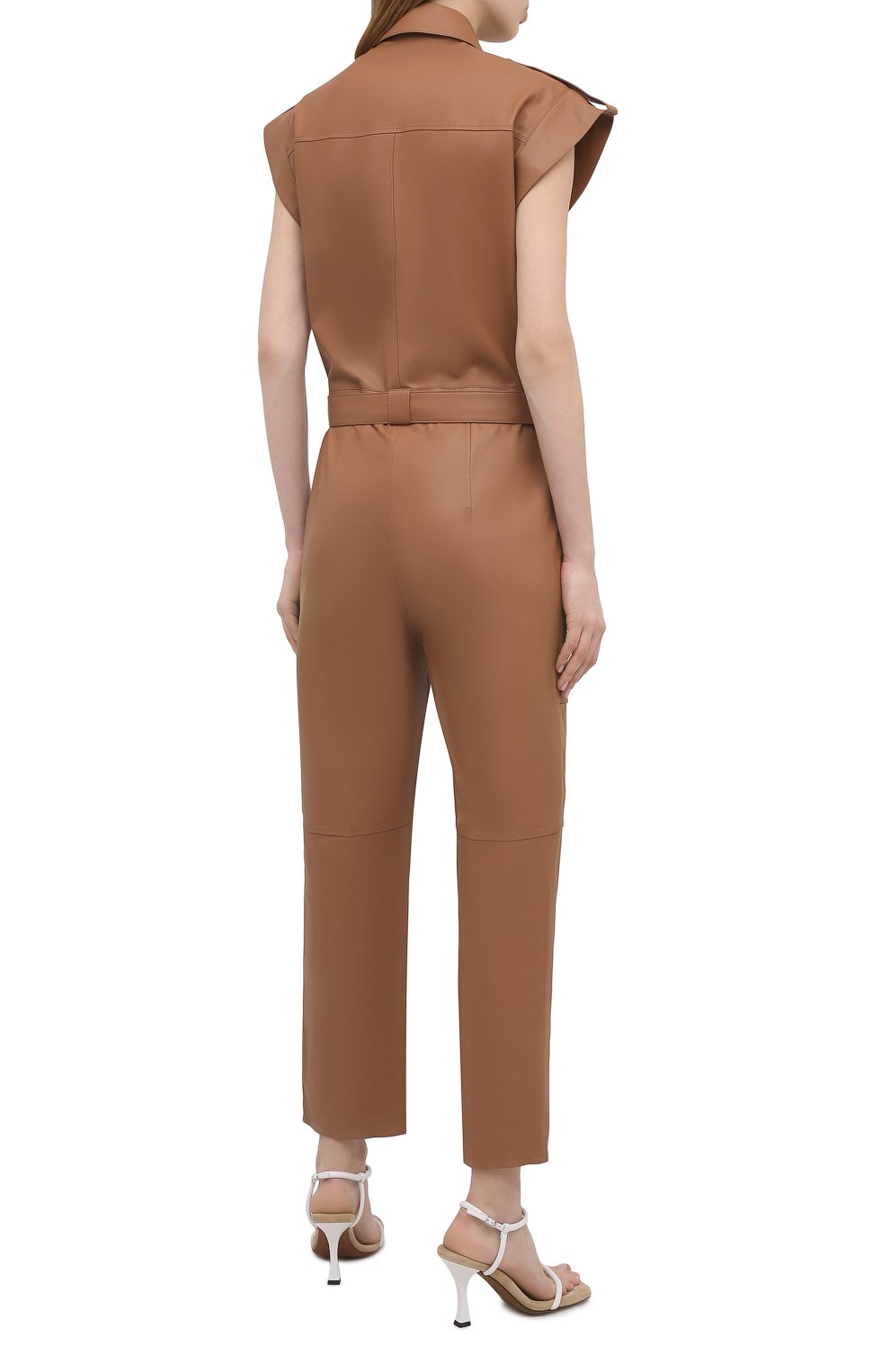 Кожаный комбинезон YVES SALOMON, арт. 20EYP231XXAPAR, фото 4