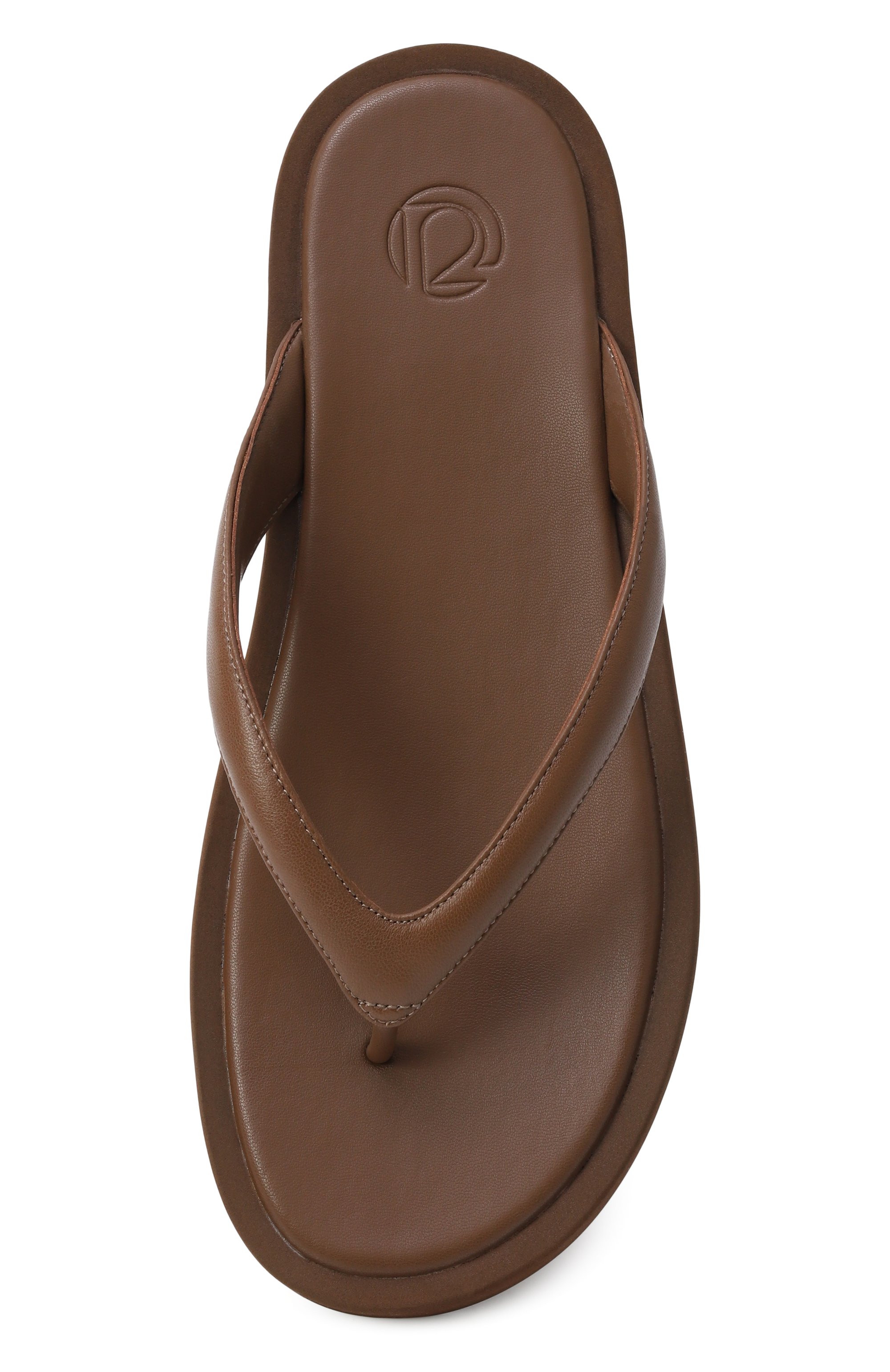 Кожаные шлепанцы 12 STOREEZ, арт. 131126, фото 6