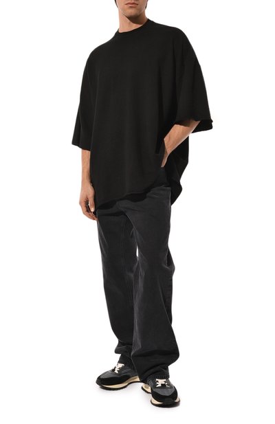 Хлопковая футболка RICK OWENS, арт. RR02C7283/BGW, фото 2