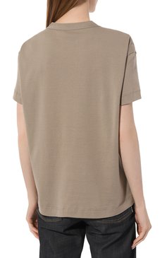 Хлопковая футболка BRUNELLO CUCINELLI, арт. MPA45BF610, фото 4