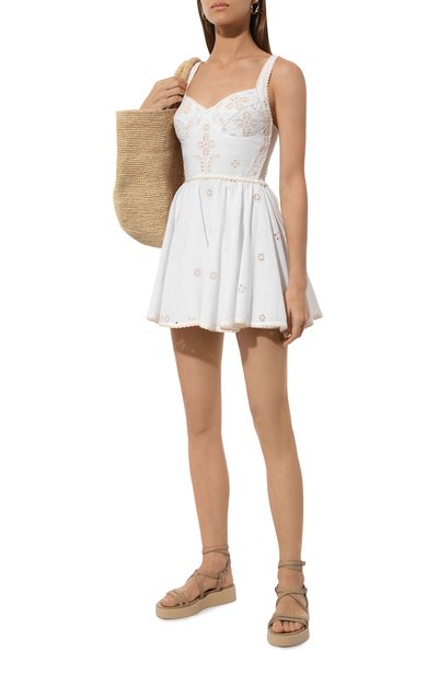 Платье из хлопка и льна CHARO RUIZ IBIZA, арт. 244613, фото 2