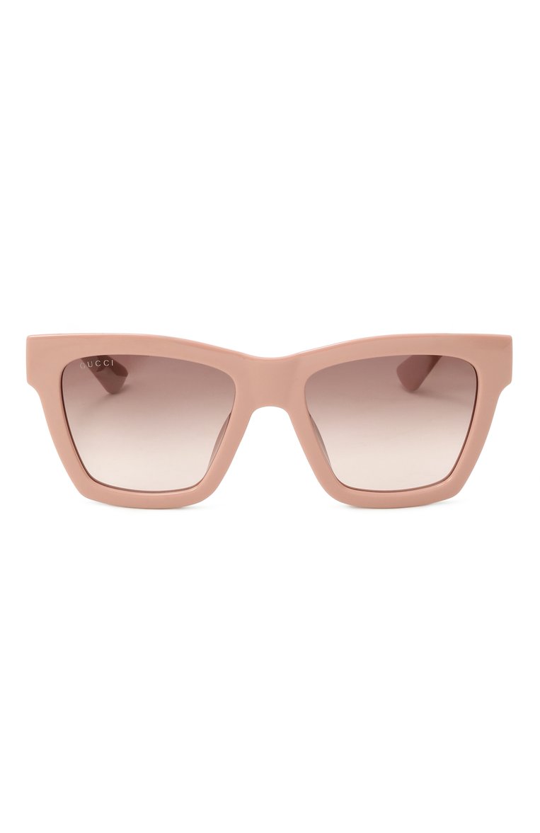 Женские солнцезащитные очки GUCCI розового цвета, арт. GG1714S 005 | Фото 3 (Нос: Не проставлено; Региональные ограничения белый список (Axapta Mercury): Не проставлено; Материал: Пластик; Тип очков: С/з; Оптика Гендер: оптика-женское; Очки форма: Квадратные)