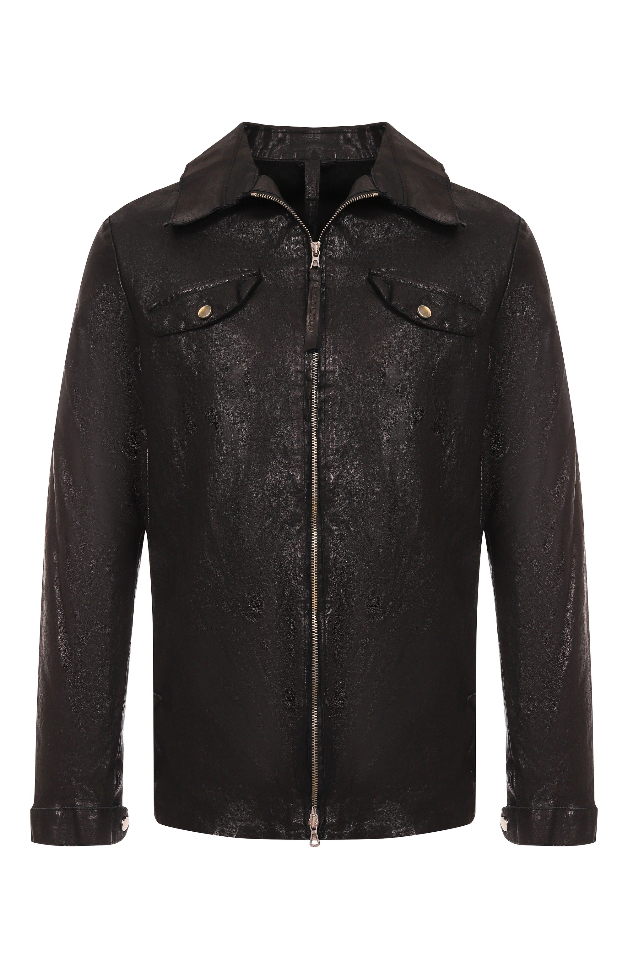 Кожаная куртка-рубашка NEVER ENOUGH, арт. MJL047, фото 1
