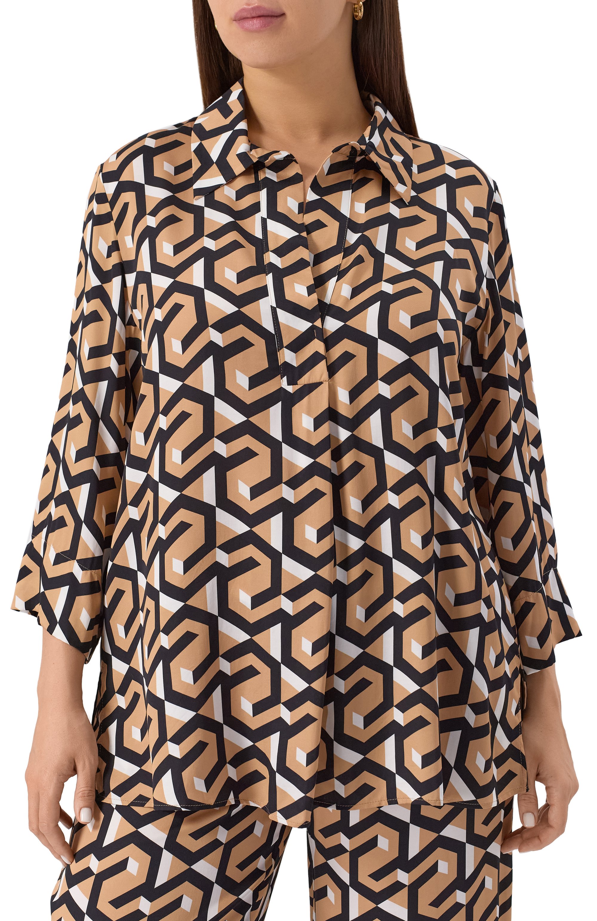 Блузка из вискозы PERSONA BY MARINA RINALDI, арт. PACCHE, фото 3