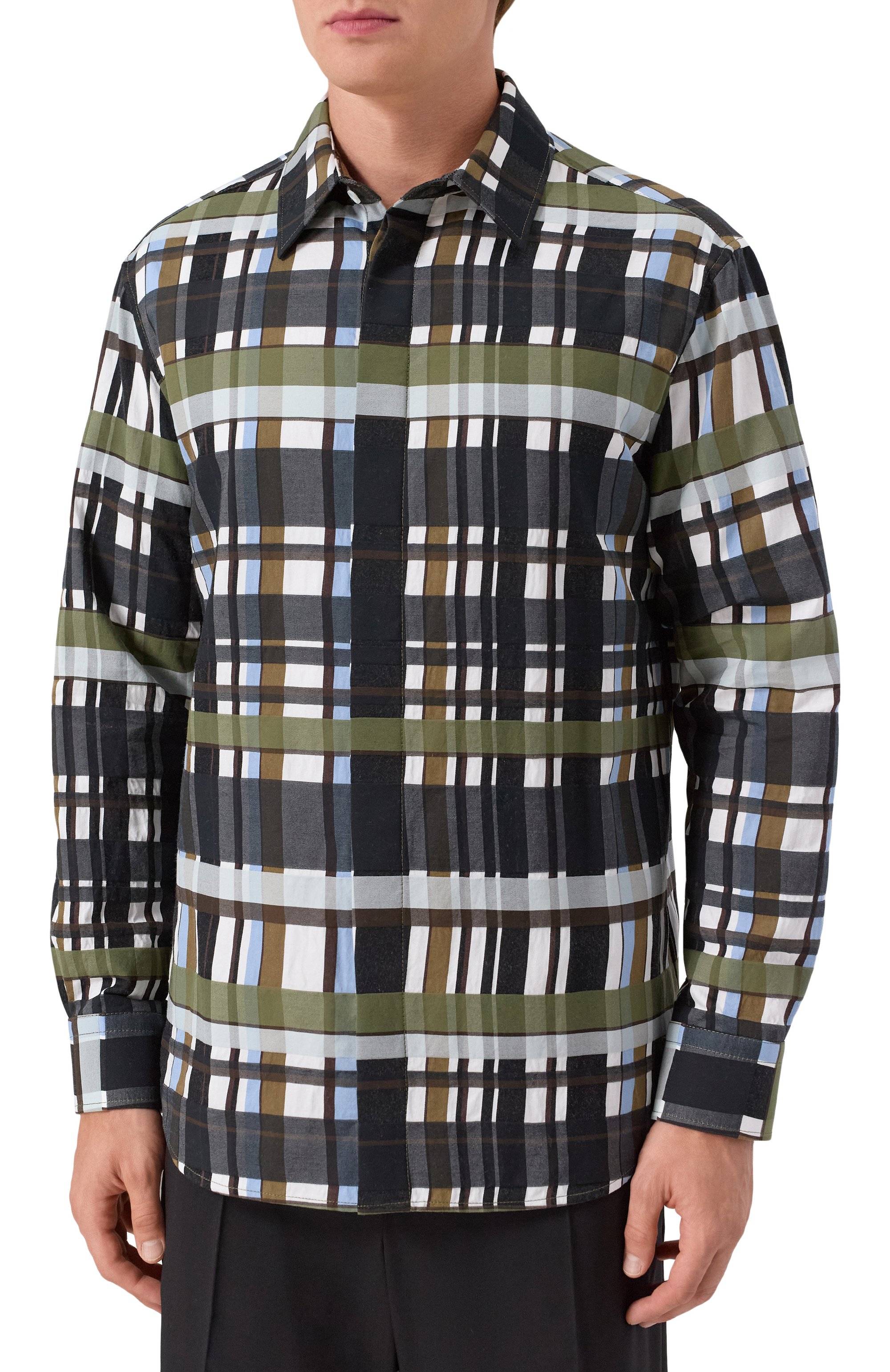 Хлопковая рубашка BOTTEGA VENETA, арт. 821368/V5PN0, фото 3