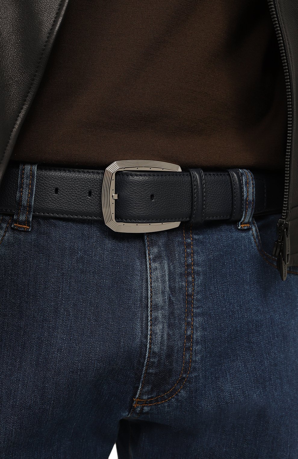 Кожаный ремень STEFANO RICCI, арт. N381MR/A570P, фото 2