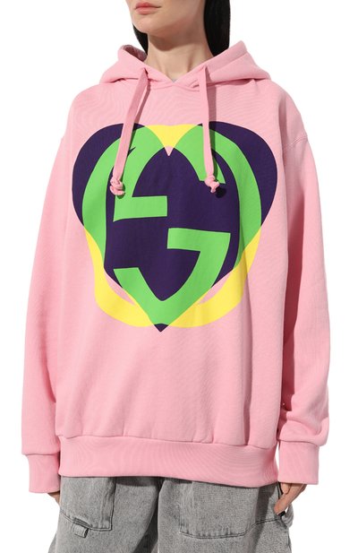 Хлопковое худи GUCCI, арт. 615061/XJD6Z, фото 3
