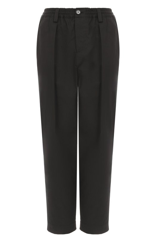 Хлопковые брюки Marni PUMU0017S1/TCY65 Чёрный PUMU0017S1/TCY65