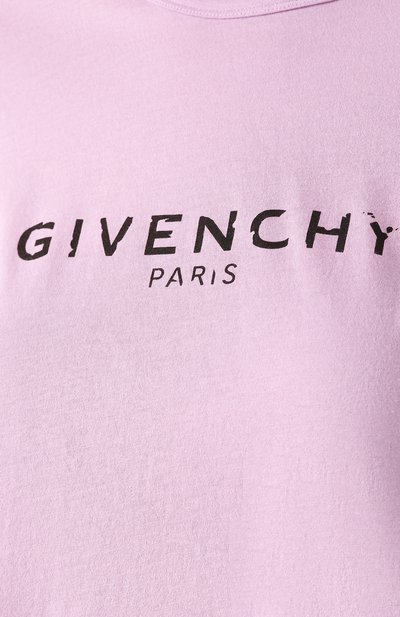 Хлопковая футболка GIVENCHY, арт. BW707X3Z0Y, фото 5