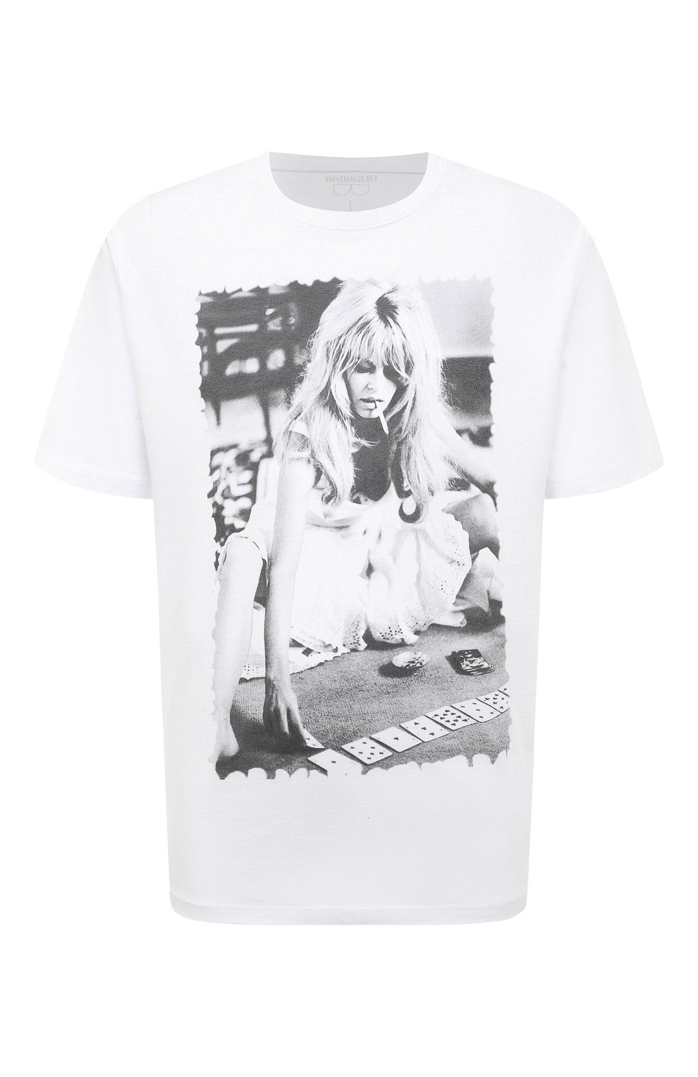 Хлопковая футболка BISIBIGLIO, арт. BRIG CARTE/2212 RIF (C0TT0NE PESANTE), фото 1