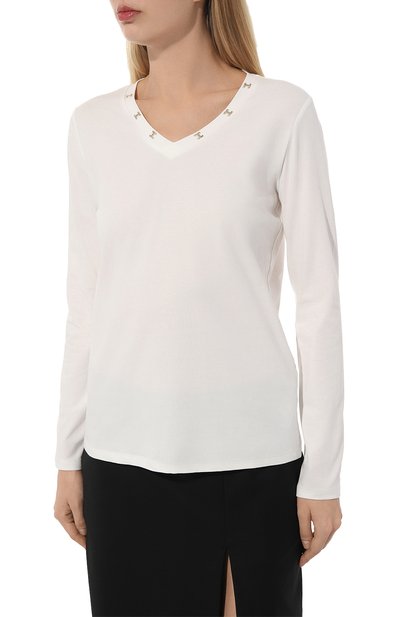 Хлопковый лонгслив LIU JO, арт. TF3107/J0088, фото 3