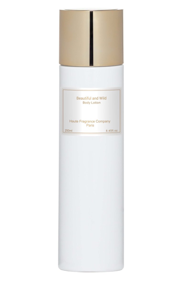 Лосьон для тела beautiful and wild (250ml) HFC бесцветного цвета, арт. 3770014573629 | Фото 1 (Тип продукта: Лосьоны; Назначение: Для тела; Региональные ограничения белый список (Axapta Mercury): Не проставлено; Нос: Не проставлено)