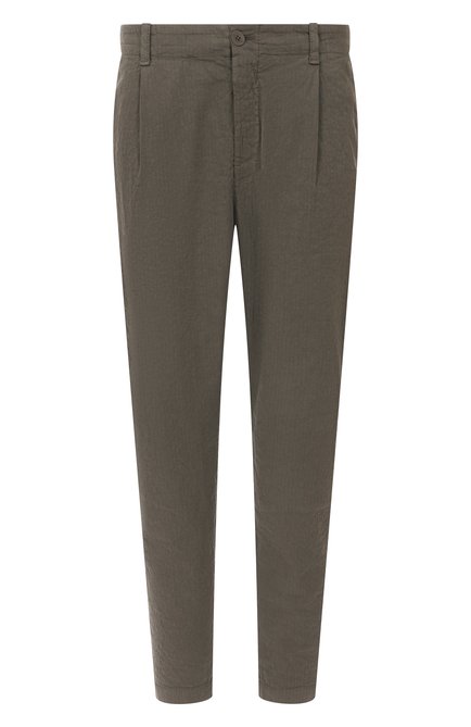 Мужская брюки из хлопка и льна TRANSIT, арт. CFUTRWJ191