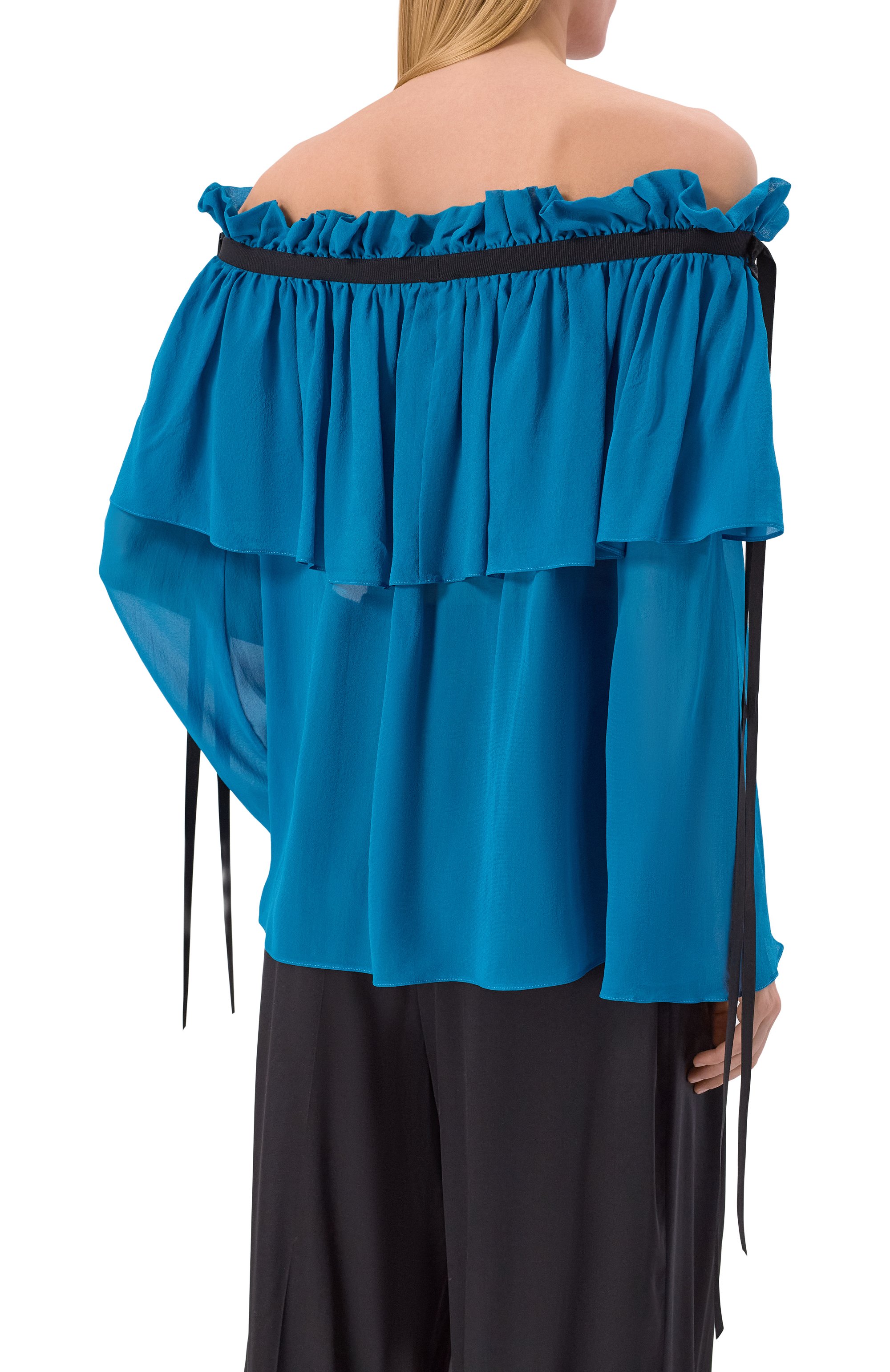 Шелковый топ NINA RICCI, арт. 26PCT0023/SE1417, фото 4