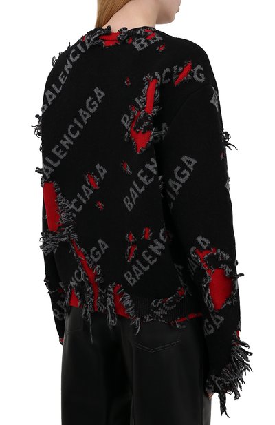 Шерстяной свитер BALENCIAGA, арт. 662528/T1603, фото 4