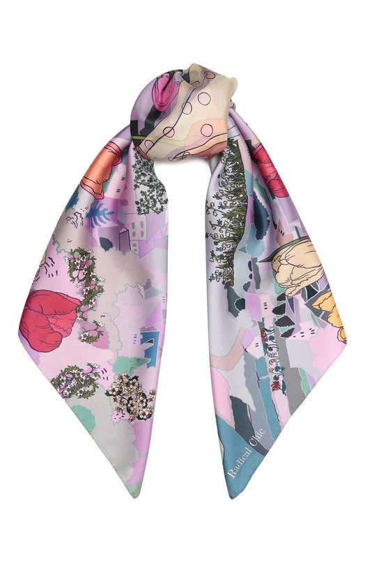 Шелковый платок Umbrella Radical Chic 272862.07.02 Разноцветный 272862.07.02