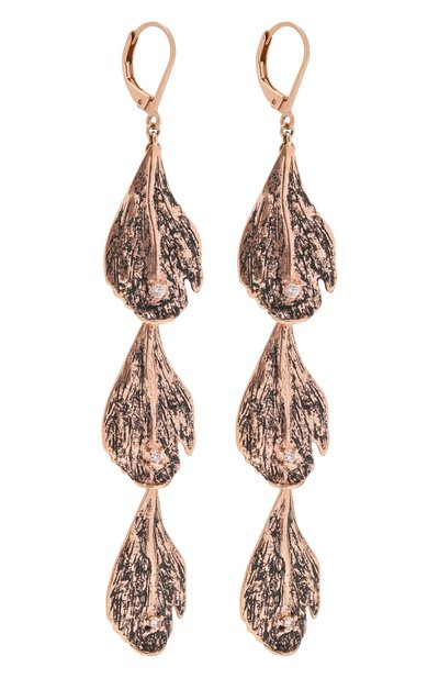 Серьги лепестки пиона MIDGARD PARIS, арт. 5781w, фото 3