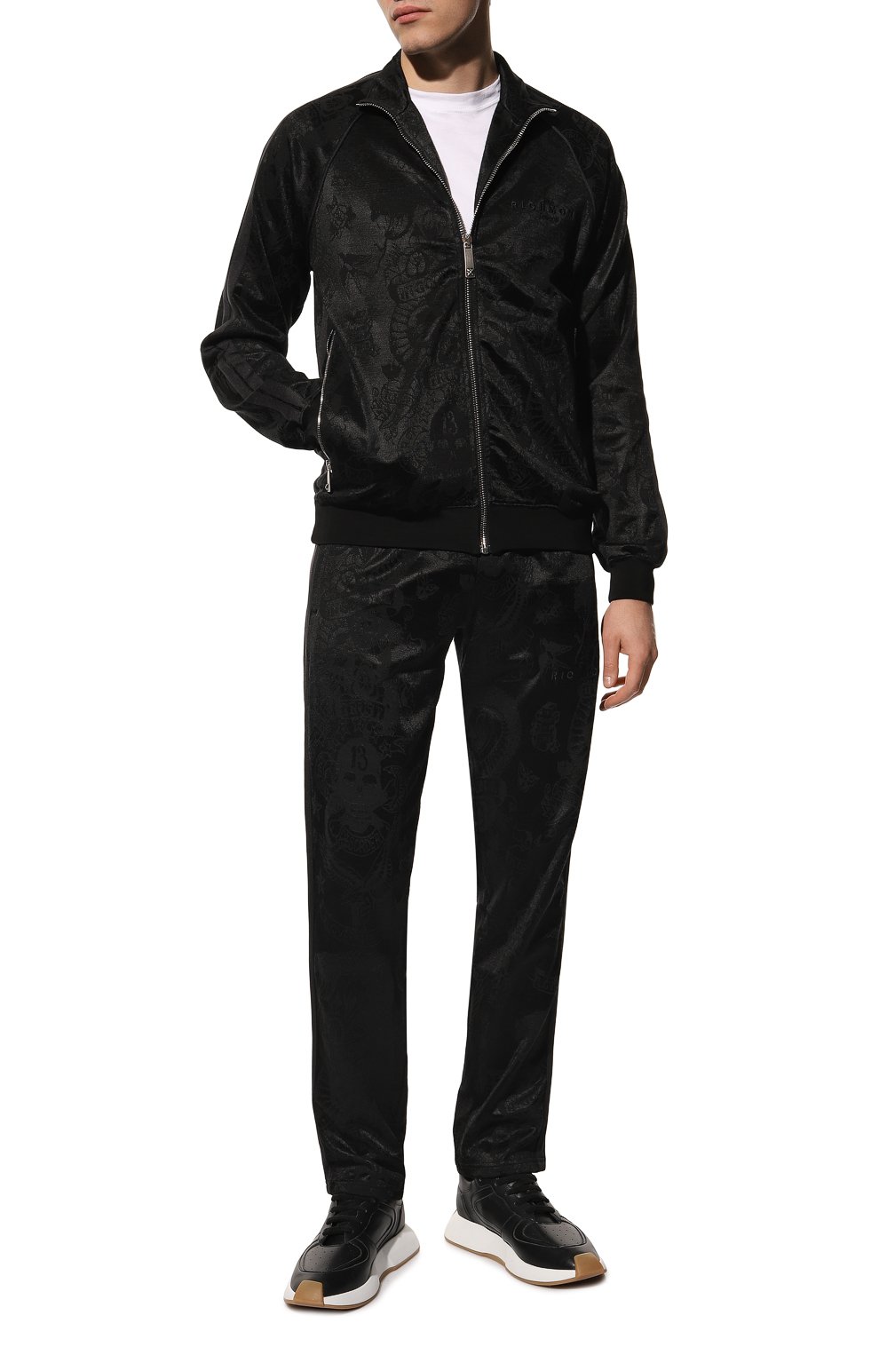 Кардиган из хлопка и вискозы JOHN RICHMOND, арт. RMA22095FE, фото 2