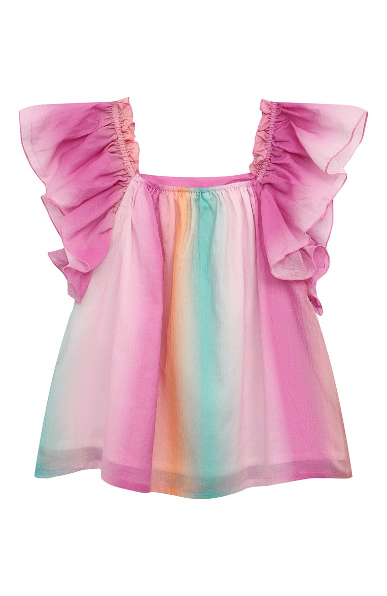 Хлопковый топ CHLOÉ, арт. C20099/2A-5A, фото 2