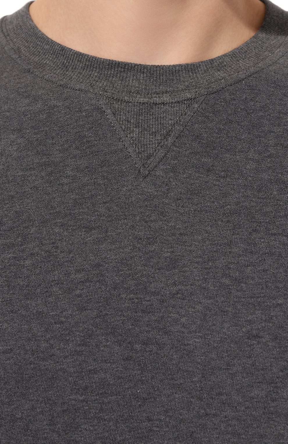 Хлопковый свитшот BRUNELLO CUCINELLI, арт. MTU143430, фото 5