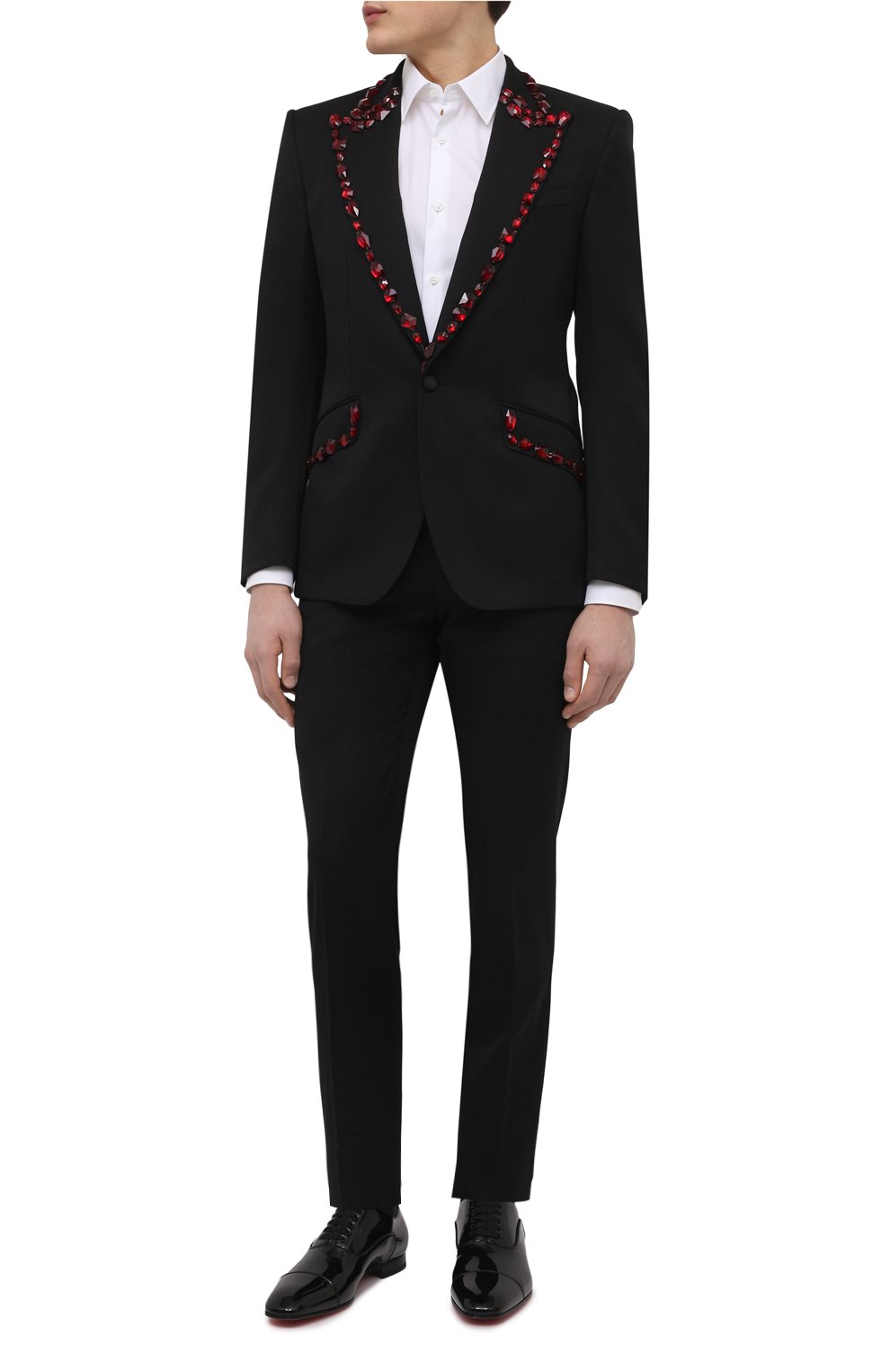 Костюм из шерсти и шелка DOLCE & GABBANA, арт. GKJKMZ/FU21B, фото 1