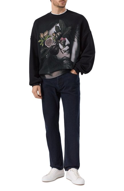Мужской хлопковый свитшот EMPORIO ARMANI, арт. EM003608/AF19417