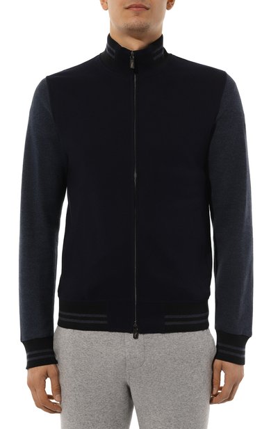 Толстовка из хлопка и кашемира CAPOBIANCO, арт. 17M457.LB00., фото 3