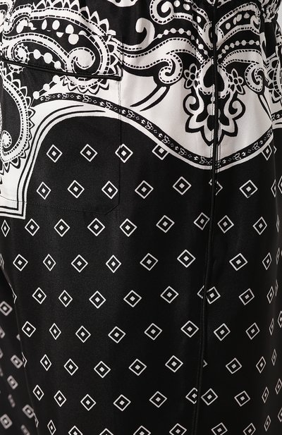 Шелковые домашние брюки DOLCE & GABBANA, арт. GYB0HT/FI1KU, фото 5