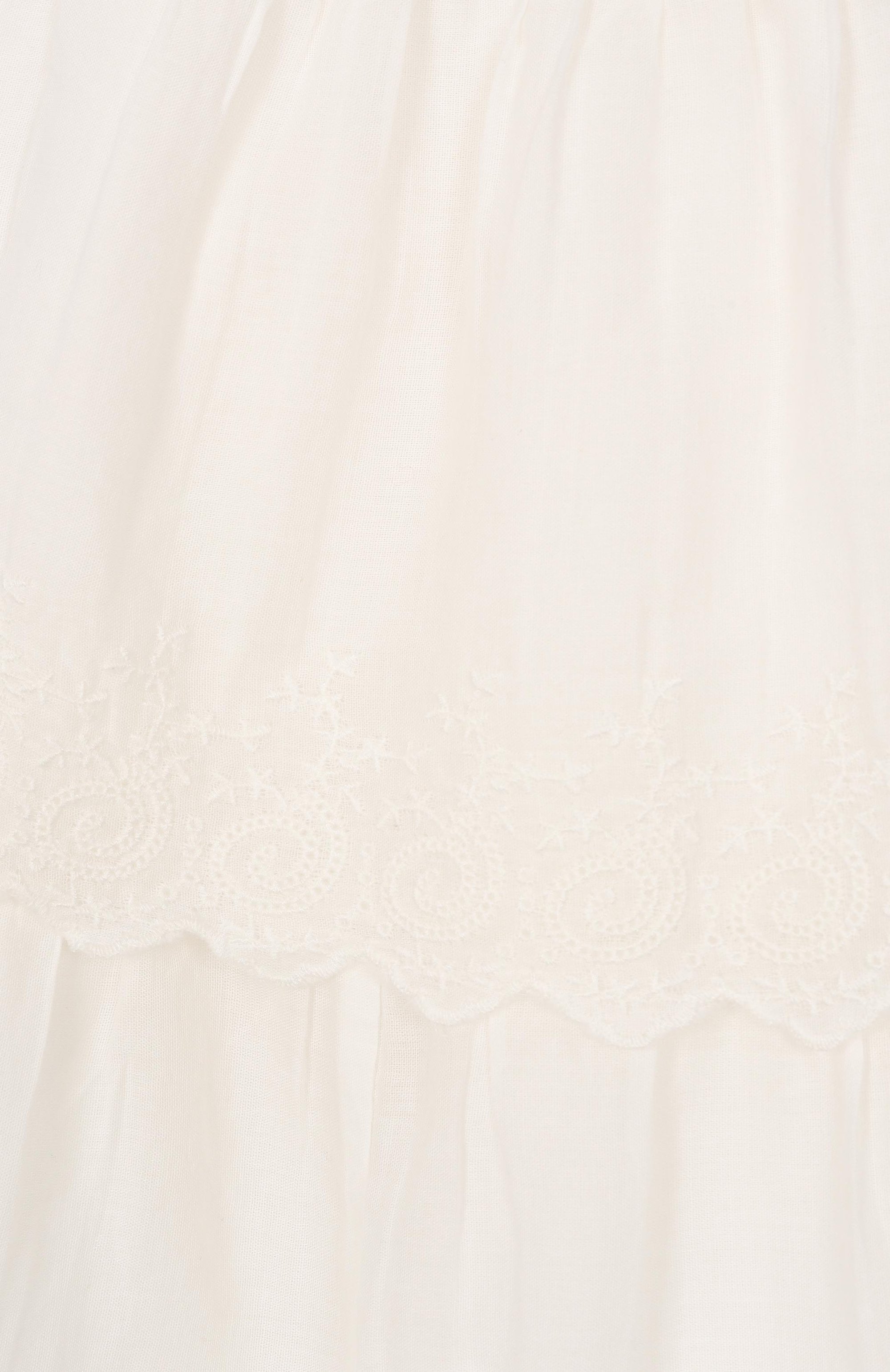 Хлопковая юбка BONPOINT молочного цвета по цене 29650 руб., арт. S06GSKW00001/10A-12A, фото 3 Хлопковая юбка BONPOINT, арт. S06GSKW00001/10A-12A, фото 3