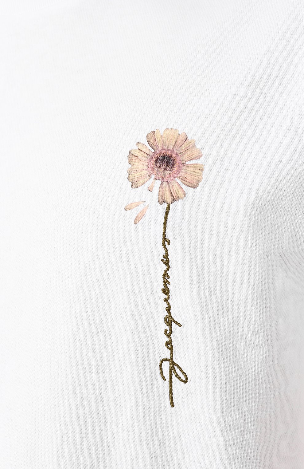 Хлопковая футболка JACQUEMUS, арт. 205JS07/55110, фото 5