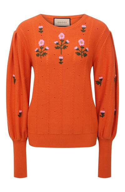 Пуловер из шерсти и хлопка GUCCI, арт. 653328/XKBS9, фото 1
