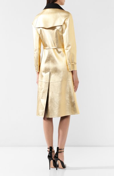 Кожаное пальто RALPH LAUREN, арт. 290748006, фото 4