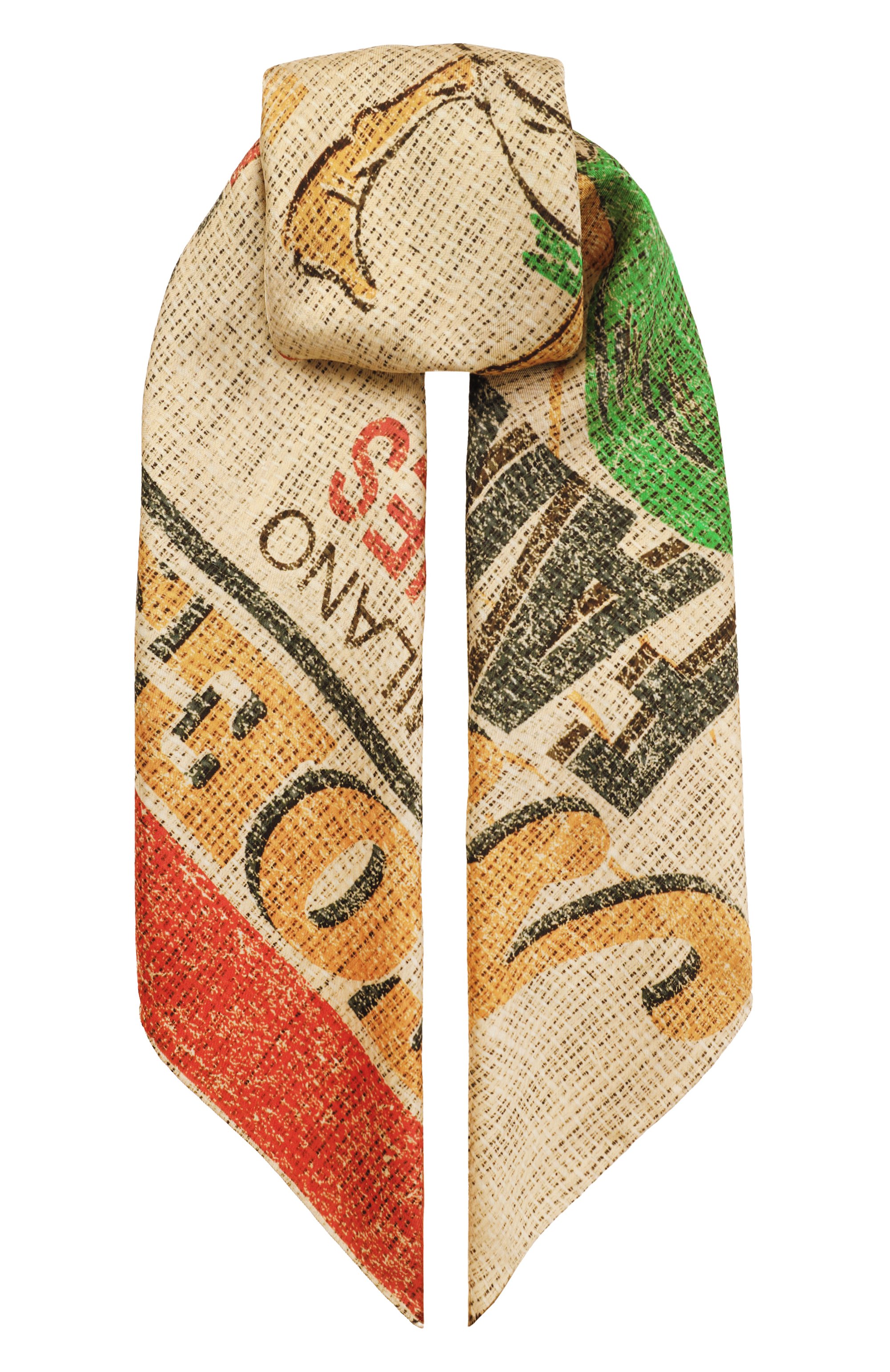 Шелковый платок MOSCHINO, арт. A3302/0496, фото 1