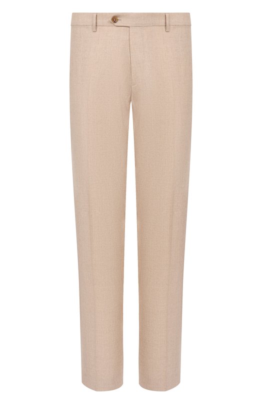 Брюки из шерсти и хлопка Andrea Campagna SC/1/GB1866 Бежевый SC/1/GB1866