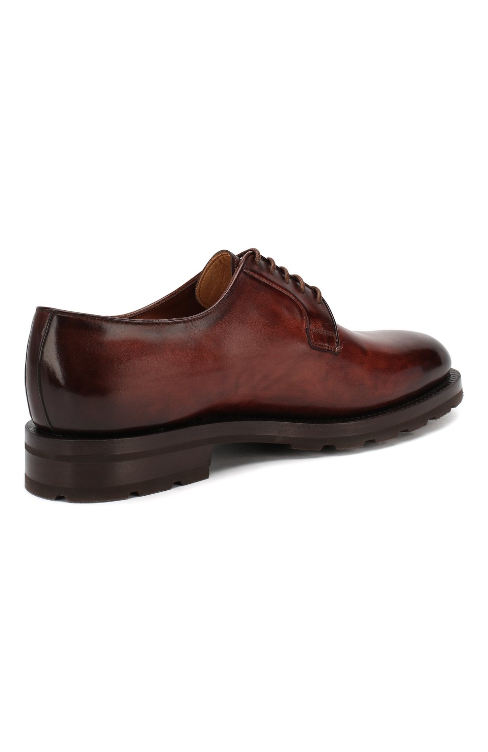 Кожаные дерби SANTONI, арт. MCCG13974ML8HBUSR51, фото 4