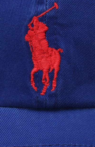 Хлопковая бейсболка POLO RALPH LAUREN, арт. 323702854, фото 3
