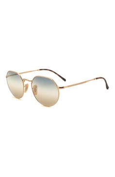 Женские солнцезащитные очки RAY-BAN золотого цвета, арт. 3565-001/GD | Фото 1 (Тип очков: С/з; Региональные ограничения белый список (Axapta Mercury): RU, Не проставлено; Кросс-КТ: С/з-унисекс; Нос: Не проставлено; Материал: Металл; Очки форма: Круглые; Оптика Гендер: оптика-унисекс)