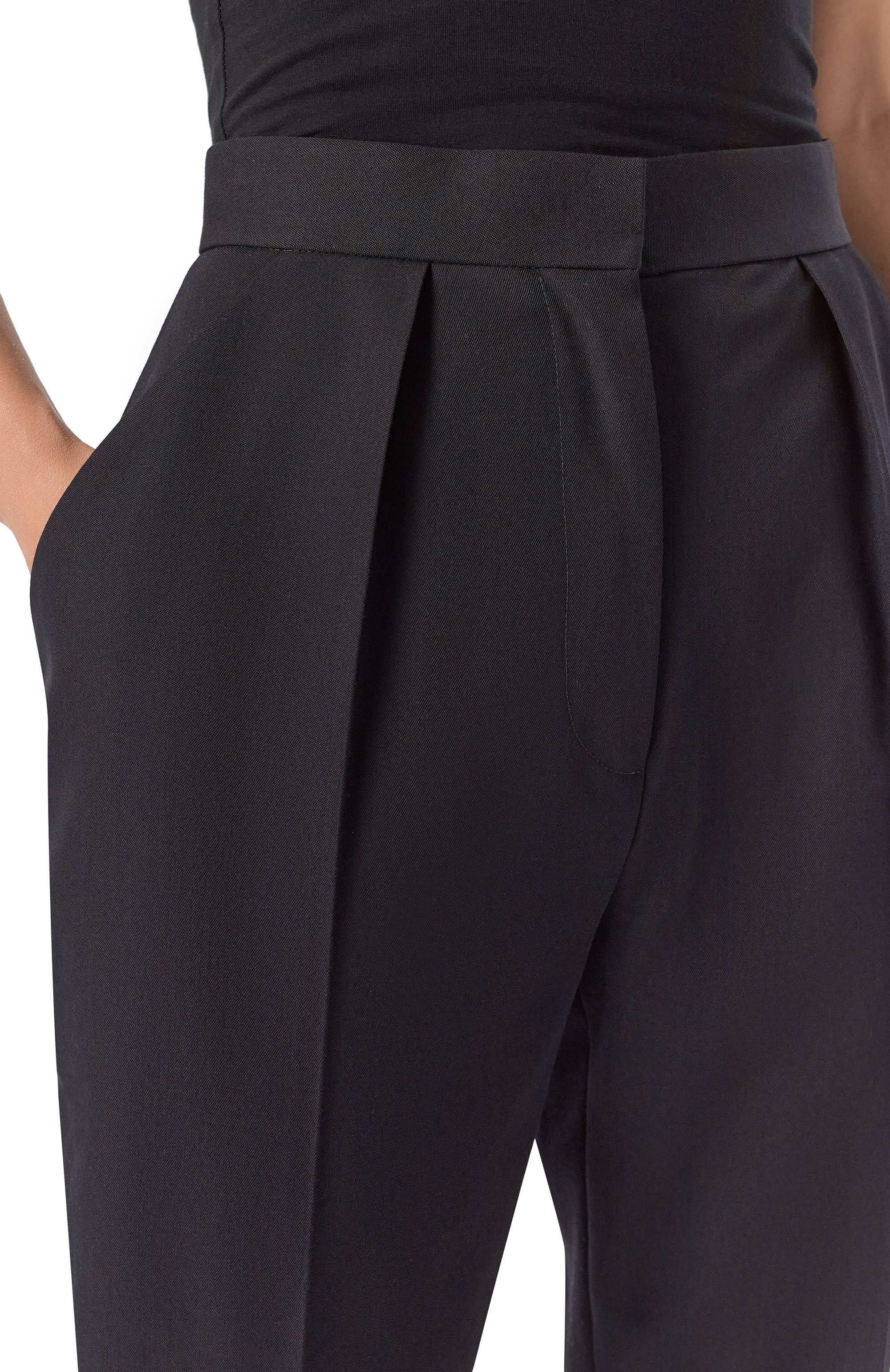 Шерстяные брюки BALMAIN, арт. FF0PN190/WC09, фото 5