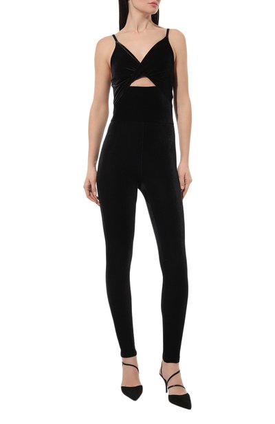 Бархатный комбинезон EVERREVER, арт. RE-OV-BLACK-02, фото 3