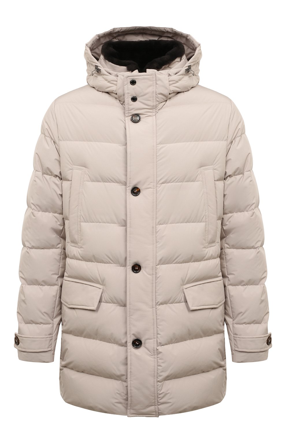 Пуховик saturno-stp с отделкой из овчины MOORER, арт. SATURN0/STP, фото 1