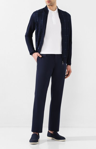 Хлопковые брюки ZILLI, арт. M0T-D0162-C0LU1/R001, фото 2